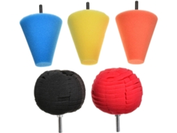 Kit De Polimento Rodas Com 5 Peças E Esponja Reutilizável