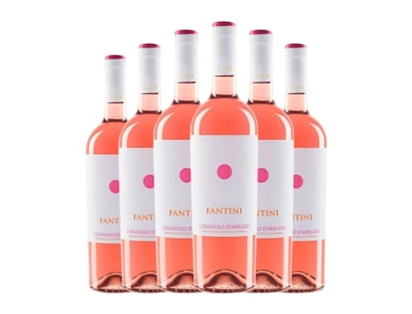 Vinho rosé FANTINI Montepulciano Cerasuolo d'Abruzzo (0.75 L - 6 Unidades)