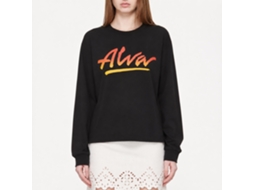 Alva Og Logo Long Sleeve T-shirt Black Unisex Adults Size:xl