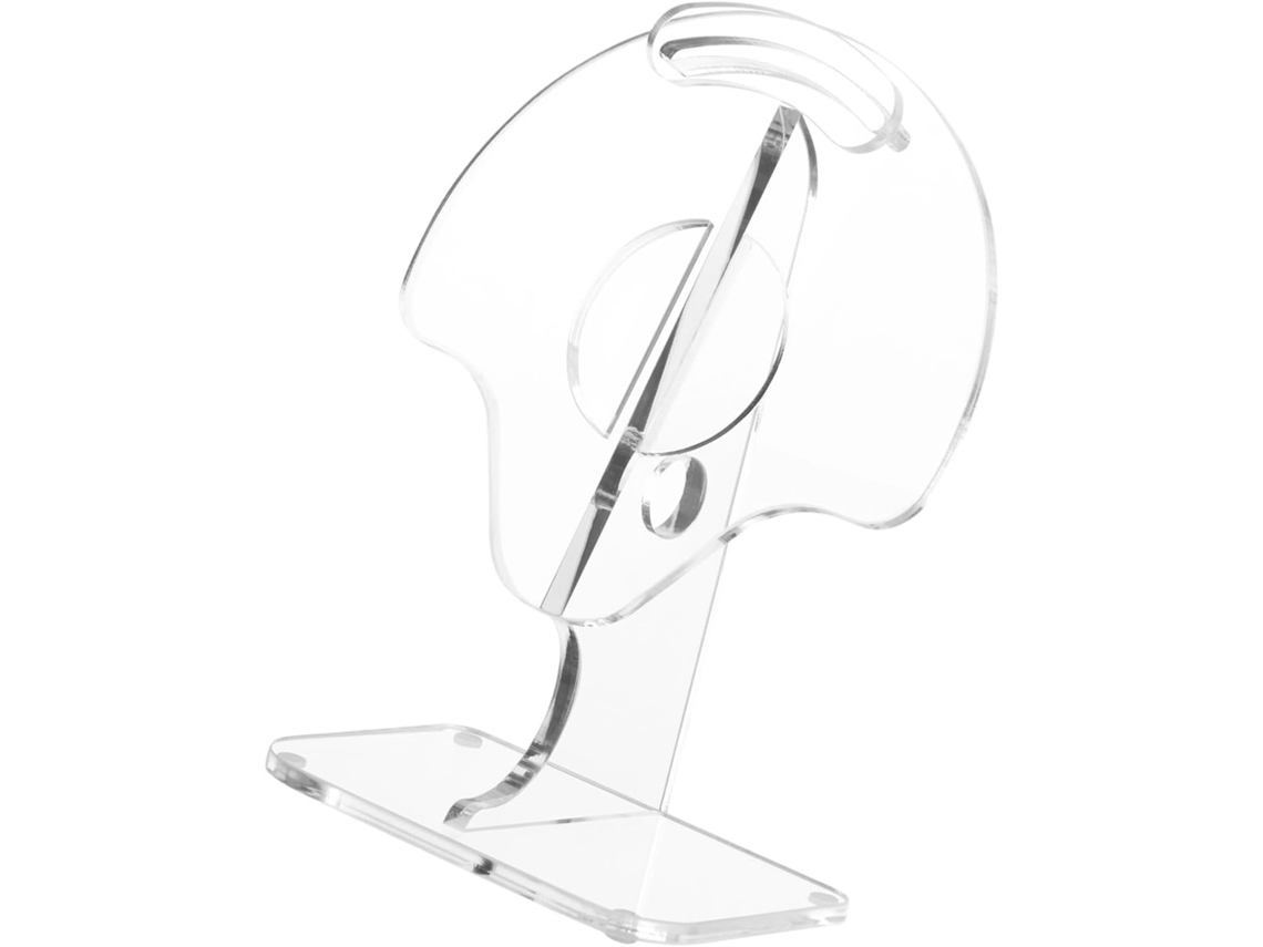 Suporte Inclinável Para Fones De Ouvido, Suporte De Armazenamento Com Pés Silicone E Organizador Cabos Para Uso Ativo