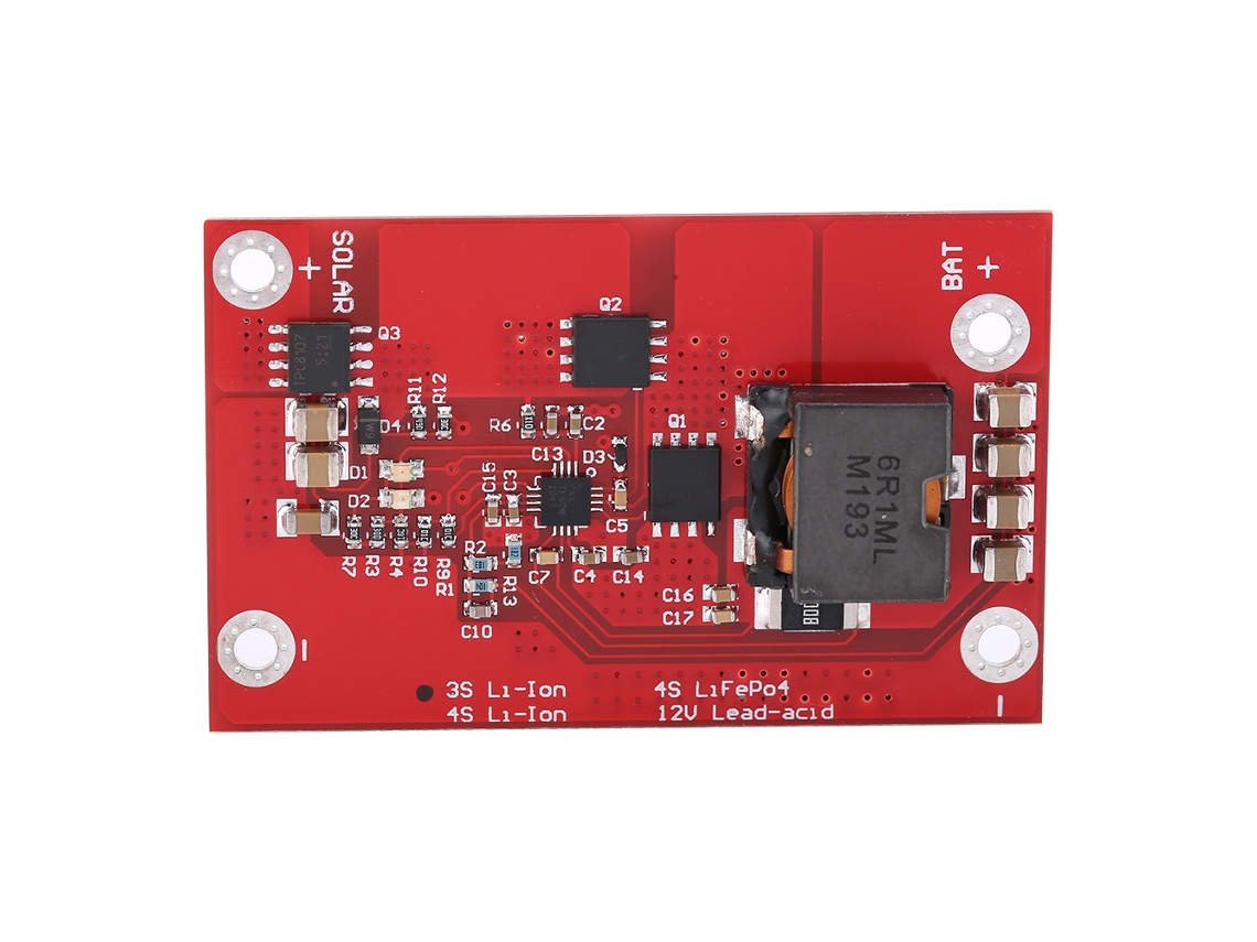 Controlador de Carga Solar MPPT 5a BQ24650 Placa de Carregamento Bateria de Lítio 4s | S/MARCA