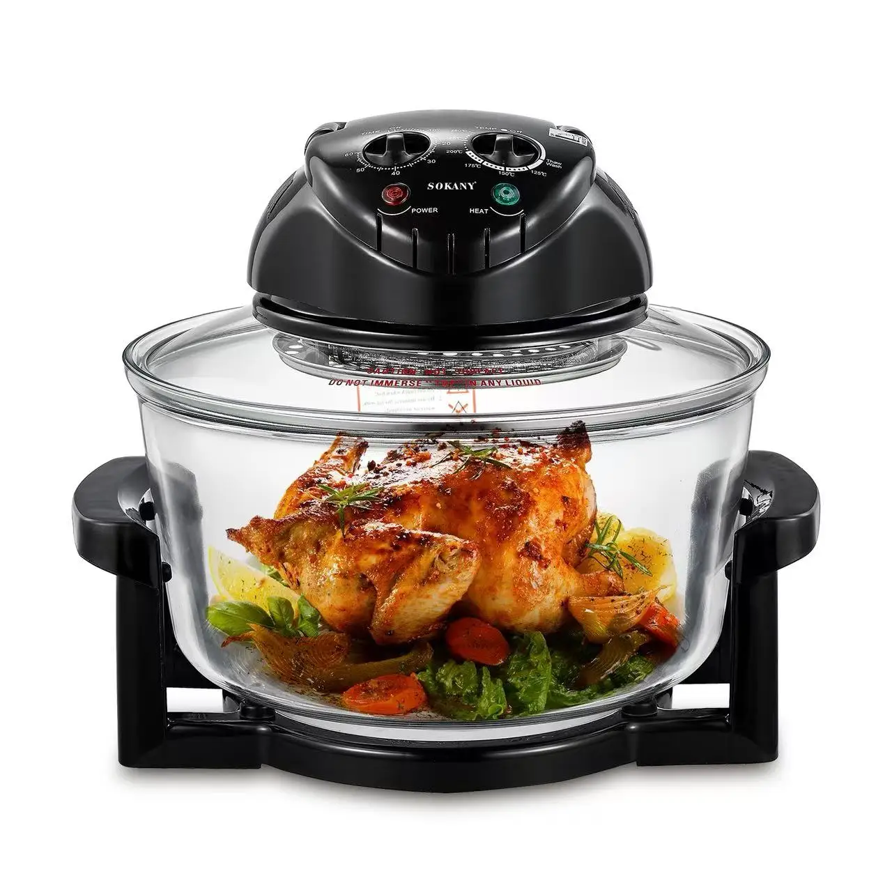 Fritadeira Elétrica Sem Óleo De Alta Qualidade, 1400w E 6l