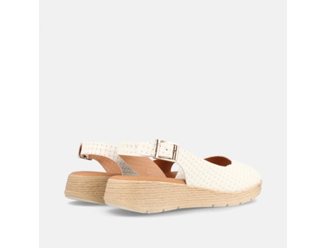 Sandálias De Mulher Marila Shoes Paradise Pele Branco (37)