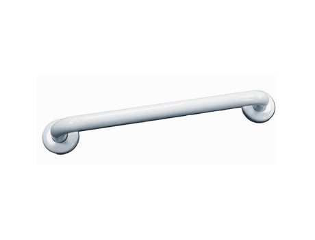 Barra de Apoio Reta em Aço Inoxidável Acabamento: Inox Revestido com Epóxi Branco Comprimento 300 Mm AKW