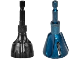 Ferramenta De Rebarbação Com Lâmina Carboneto Tungstênio, Broca Para Rebarbar E Chanfrar, Rebarbação, Pacote 2 Unidades -aquaforge