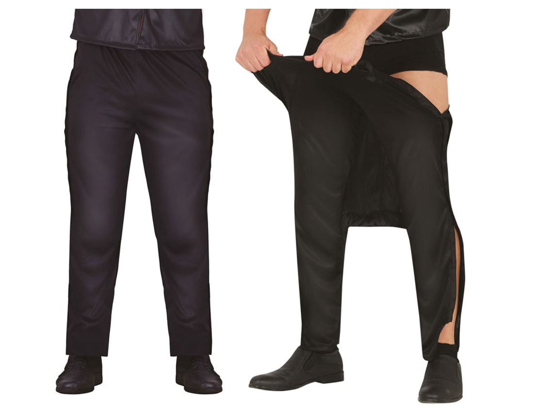 Calça Stripper Preta Adulto