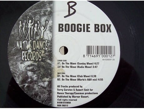 Vinil On The Move Native Dance Records