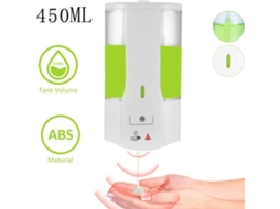 Dispensador Automático De Sabão Para Banheiro E Cozinha, Design Anti Gotejamento, Sensor Elétrico Sem Toque Para Escritório Doméstico, 450 Ml, Dispens