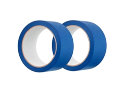 Fita adesiva azul TS (pacote com 2, 5 cm de largura), removível, para decoração de casa, impressora 3D, Cal Slowmoose