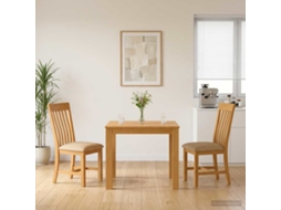 Vidaxl Conjunto De Sala De Jantar 3 Unid. Bege