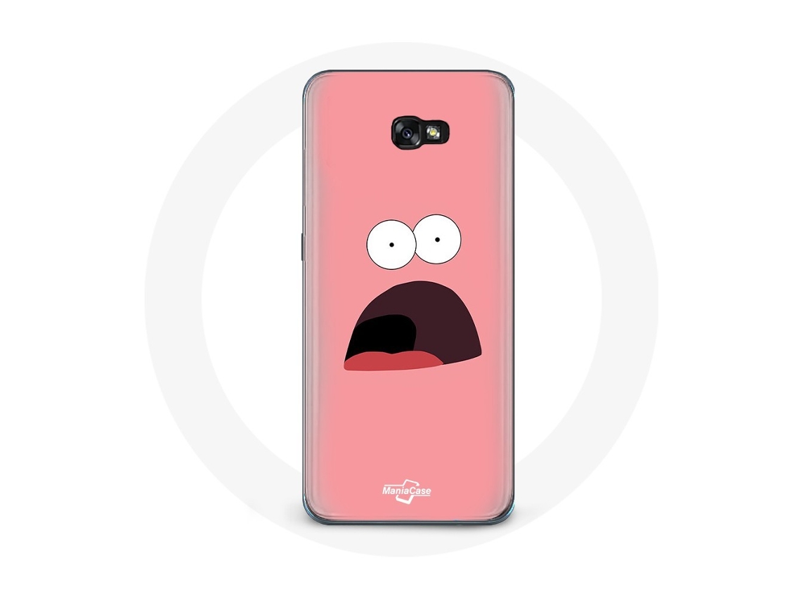 Capa para Samsung Galaxy A3 2017 Patrick Star Bob Esponja rosa