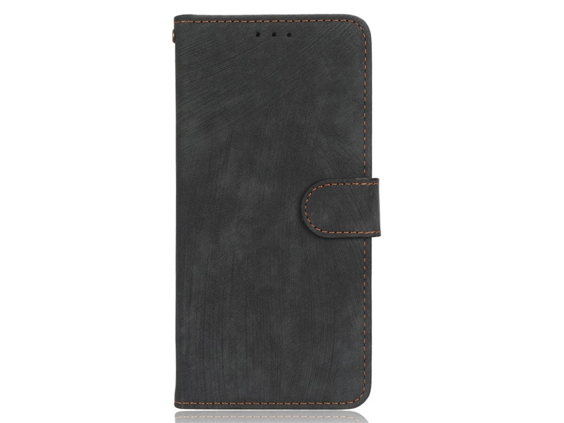 Capa Flip Para Celular, Capa Completa Em Couro.preto - Redmi Note 14 Pro 5g