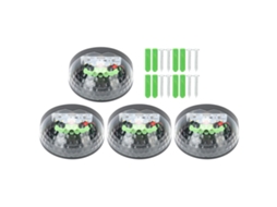4pcs Lâmpada de Parede Solar Ip65 À Prova D'água