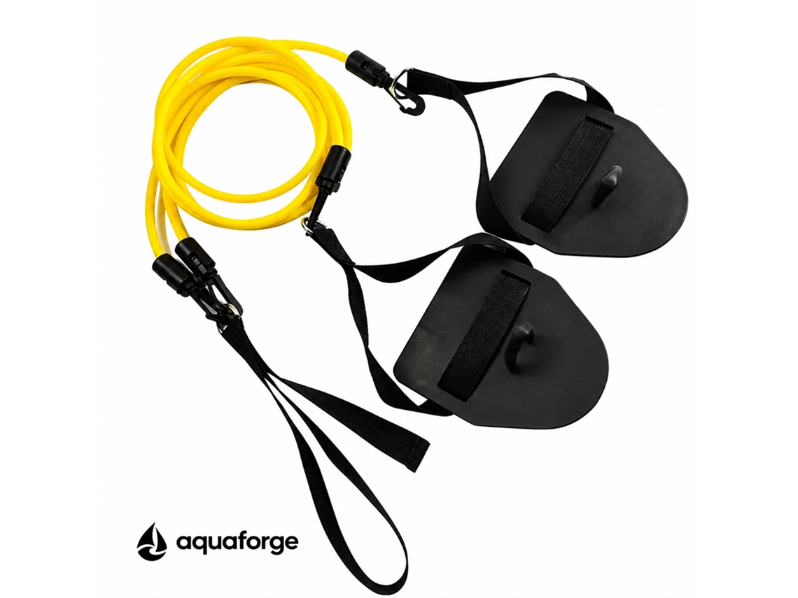 Faixa De Resistência Para Treino De Natação 20 Lb Com Palas Elástica
