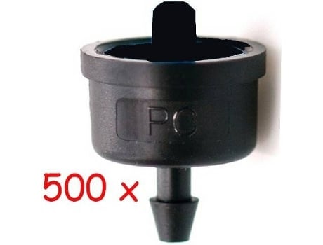 Gotejador Autocompensador IRRITEC 6 L/H Idrop. 500 Unidades