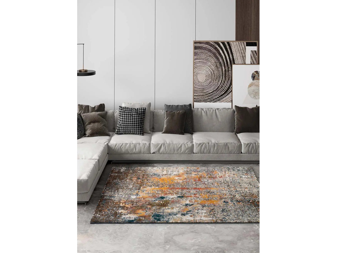Tapete Interior Abstrato - Atticgo - Shiraz Multicolorido 200x290 Cm