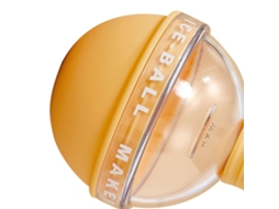 Eyf molde de Bola de Gelo em Silicone Easy Release Tóxico Livre Inodoro para Drinks Amarelo