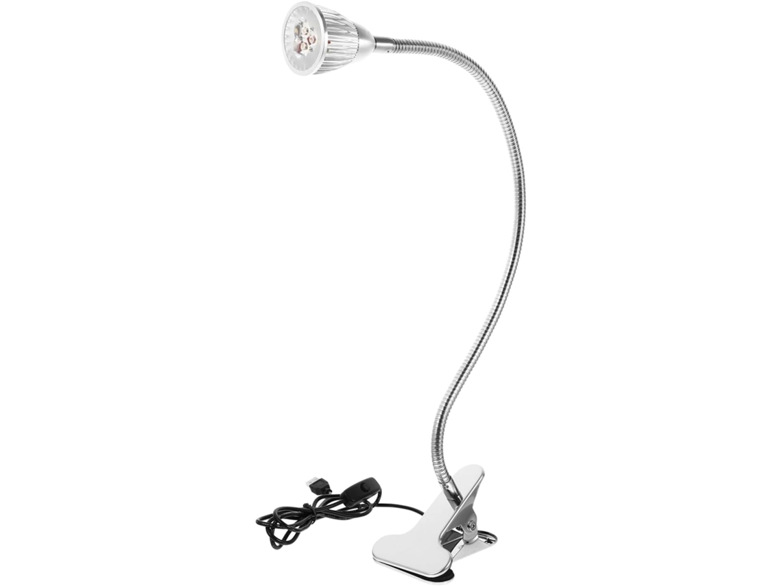Luminária De Mesa Led Toddmomy Com Clipe, Luz Quente, Alimentada Por Usb, Ideal Para Leitura, Cabeceira, Quarto