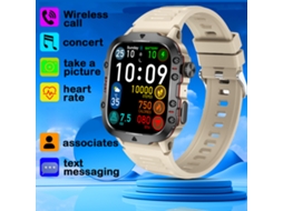 Relógio inteligente com pulseira compatível com app Bluetooth EOOCOO