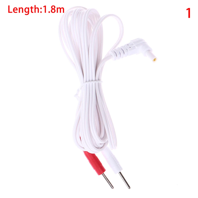 Cabo De Conexão Para Eletrodos Eletroterapia, Choque Elétrico E Massagem Com 2/4 Botões E Pinos E Relaxamento ~06712