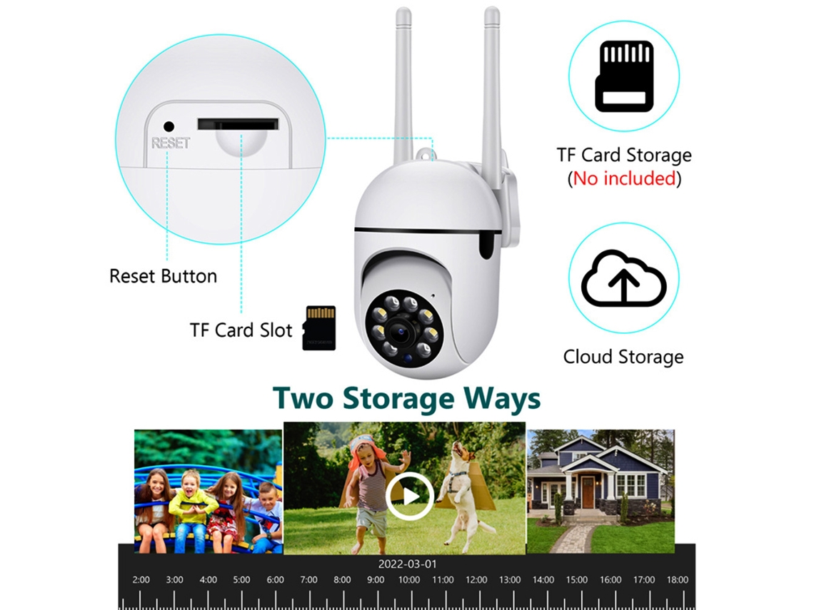 1080p Mini Ptz Camera 2mp Wifi Camera Home Security Camera With Night Vision Motion Detection 2 way Audio 2.4amp5ghz Dual Frequency LAXISCREED