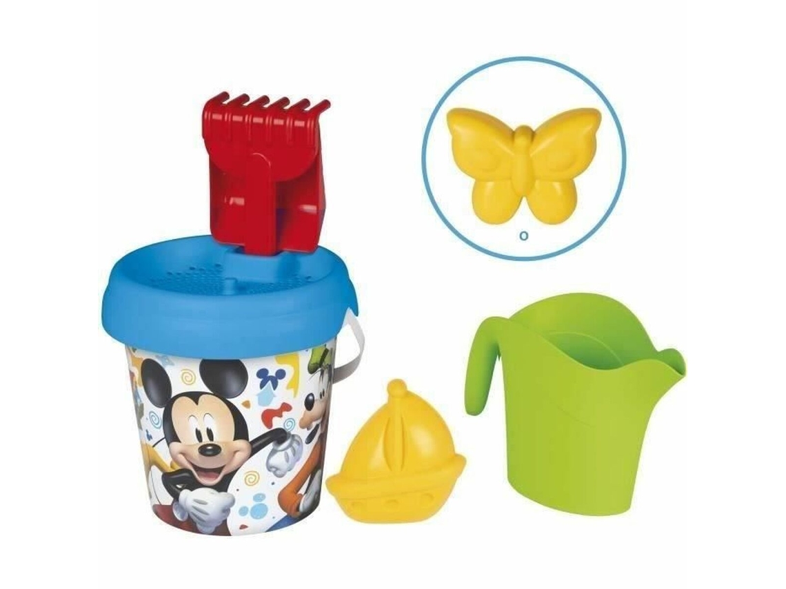 Regador Smoby Mickey Bucket Mm Plástico