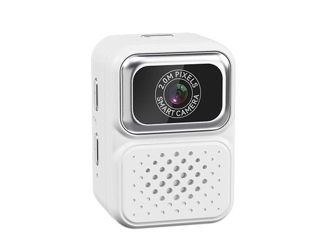 Mini Câmera Digital Portátil, Gravador de Vídeo Leve, Resolução 640x480p, Câmera Vestível para Estudantes e Viajantes, Cinza TAISHENGDA