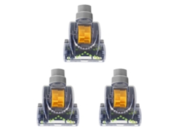 Escova Turbo Universal 3x Para Aspirador De Pó, Ideal Para Remover Pelos De Animais, Camas, Ácaros E Outros Detritos De Carpetes. Inclui Peças P_ptg