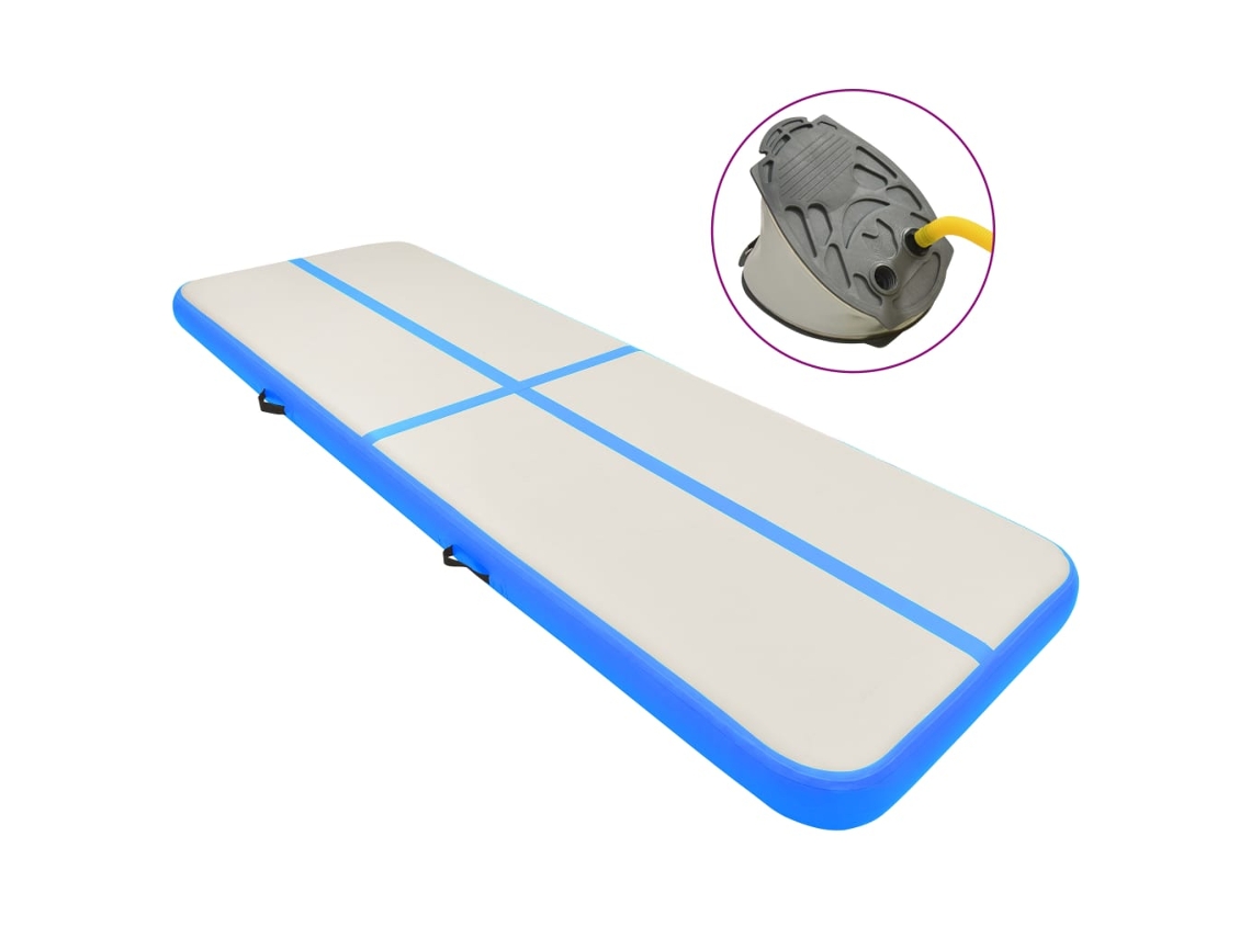 Gymnastic Mat, Gymnastic Mats Vidaxl Azul Pvc (500 X 100 X 20 Cm)