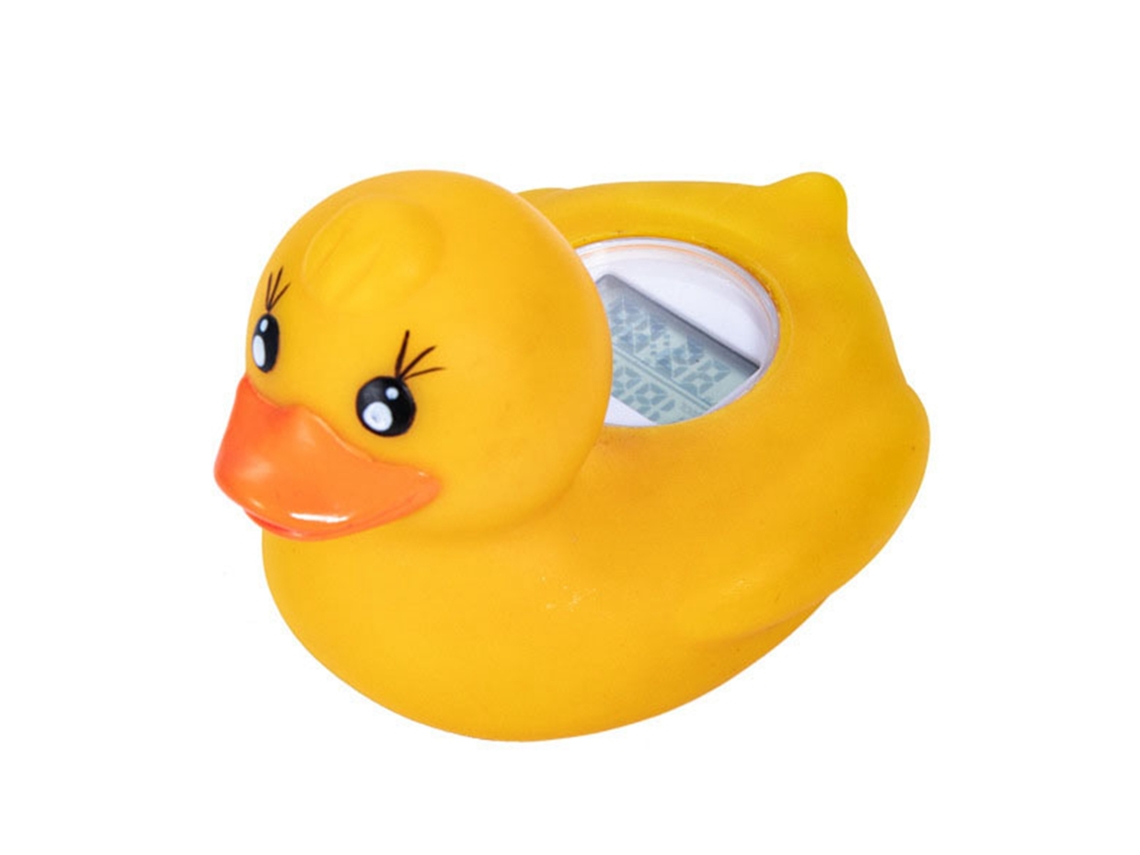 Mali termômetro de Banho Pato Elétrico Flutuante Seguro Amarelo para Bebê Infantil