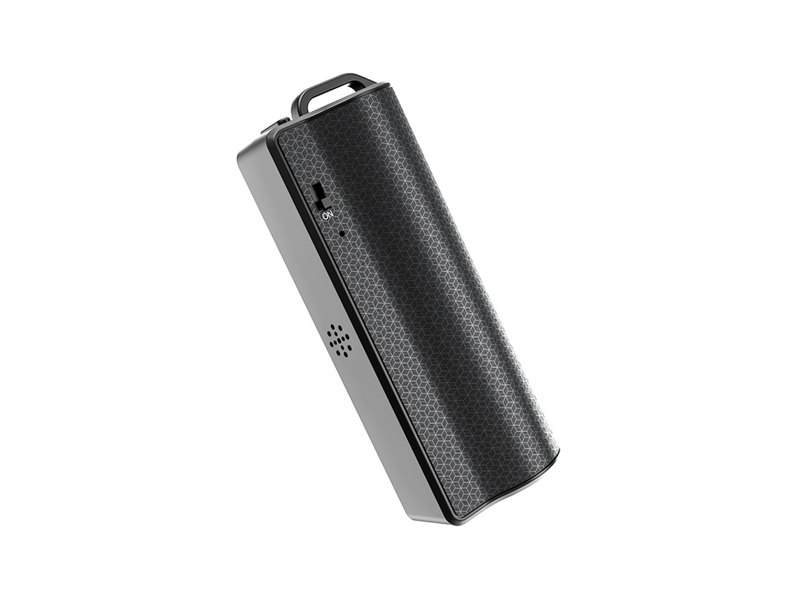 Gravador De Voz Magnético Com 350 Horas De Duração, Bateria De 3000mah E Otg — 128gb De Memória (preto)