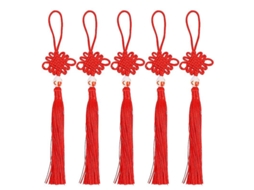 5 Unidades de Nó Chinês Vermelho ALLINLESS