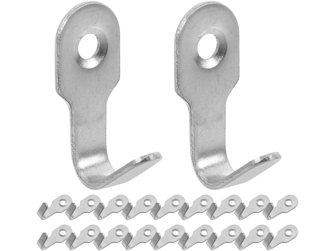 Conjunto De 30 Mini Ganchos Parede Em Aço Inoxidável Para Cozinha E