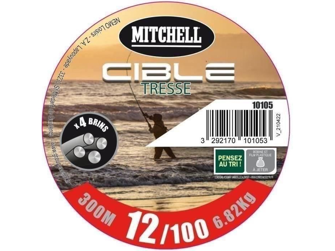 Mitchell Linha Trançada 300m 17/100 AQUAFORGE