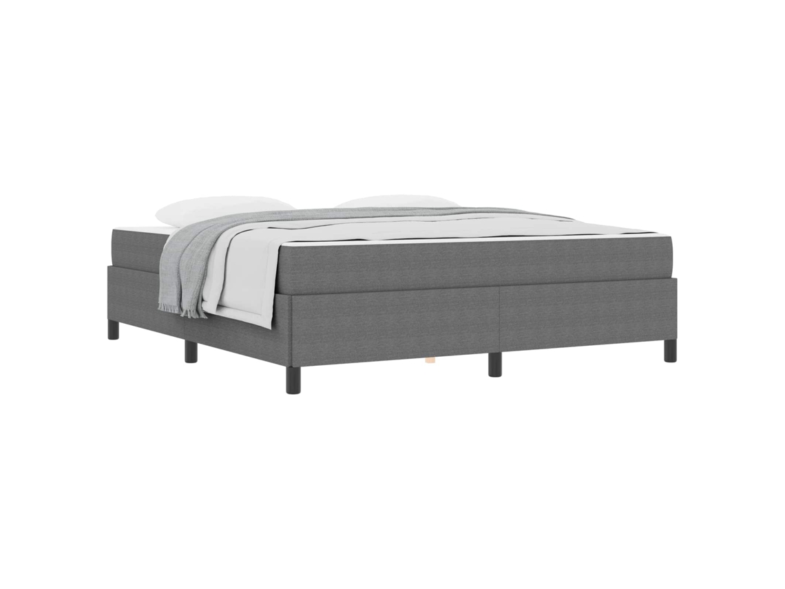 Estrutura da Cama Cinzento claro 180 X 200 Cm Tecido MAISON EXCLUSIVE