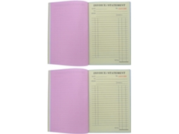 Popetpop Carnet De Bons De Commande Pour Entrepreneurs En Papier 2 Peças 60 Feuilles Documentation Précise