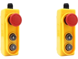 Botões de elevação Prova Chuva, interruptor de botão de emergência com controle direto 2, 2 kW, interruptor