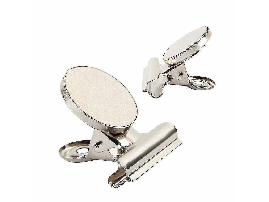 Fasst 8 Clips Magnéticos Fortes com Ímã de Neodímio para Geladeira 30mm com Protetores Anti ranhuras CUIDADOS