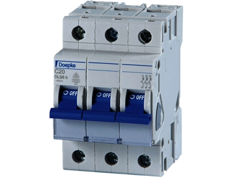 Ls Schalter C16a Dls 6h C16 3 6 Ka 6ka 3 Polig 400v C Charakteristik Dls 6h C16 3 6 Ka Doepke (09914293)