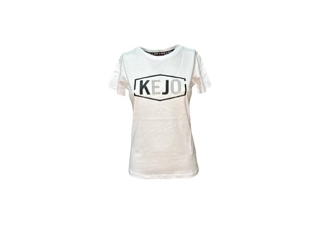Camiseta Feminina Kejo Algodão Branco (s)