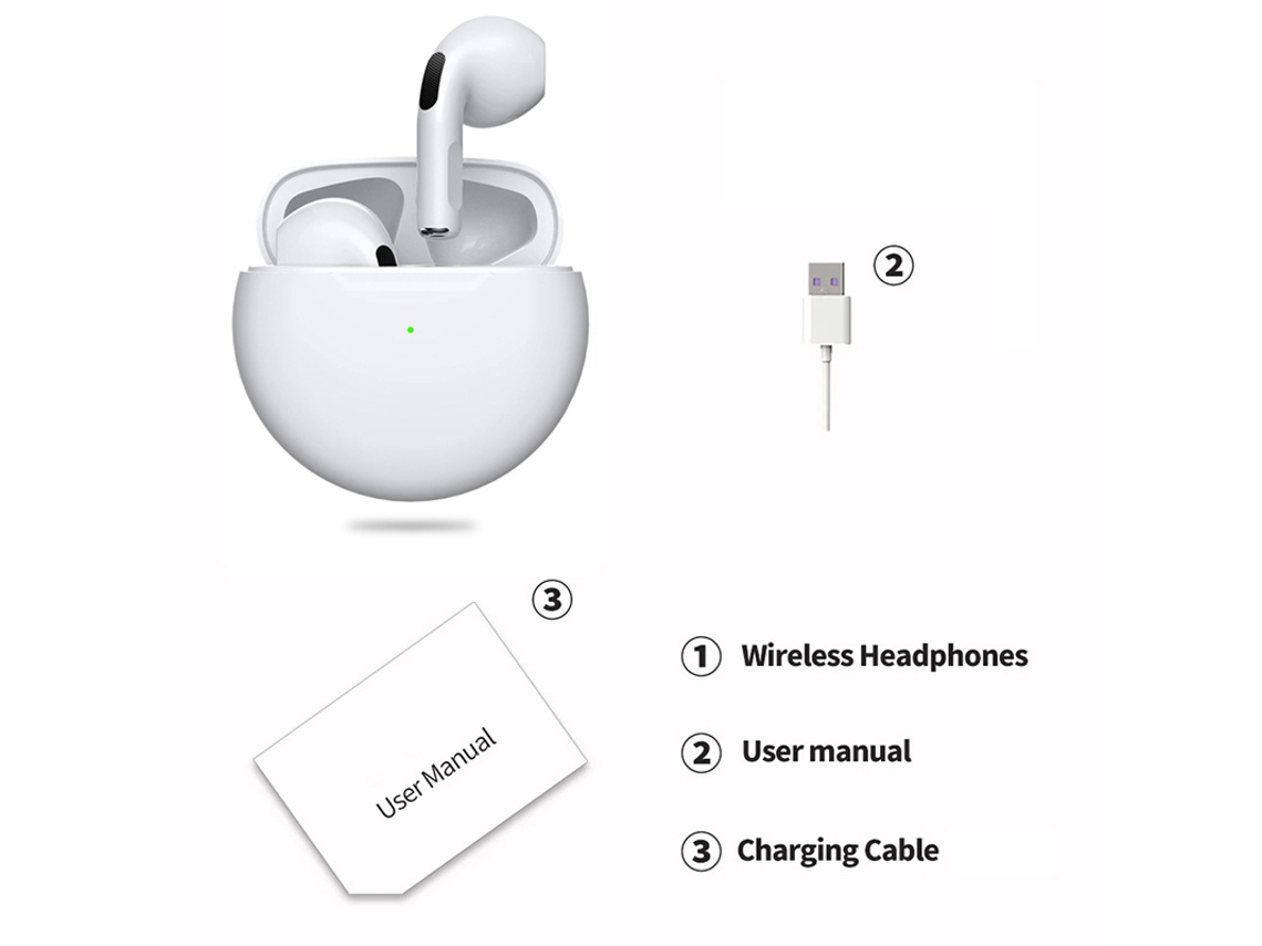Fones de Ouvido Intra auriculares com Microfone MDUG (preto)
