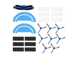 Kit de Reposição para Conga 1090: Escova Principal, Lateral, Filtro e Pano | S/MARCA