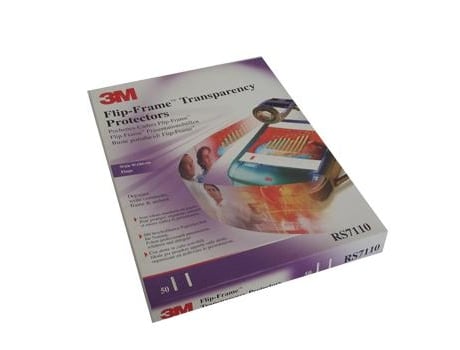 Office Bolsas Protectoras Transparencias C/Abas 3M Rs7110 Pack 50
