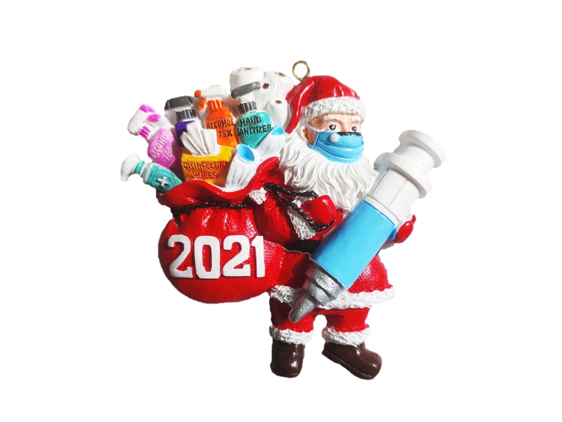 Adornos De Natal Com Papai Noel Para Atmosfera Festiva
