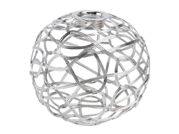 Peça De Cúpula Ferro Para Abajur, Elegante E Decorativa Casa.-aquaforge