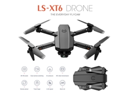 Mini Drone Bestvite Com Câmera 4k Hd (modelo Xt6 Duração Da Bateria 12 Min Preto)