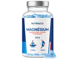 Nutri& Co Magnésio 120 Cápsulas NUTRI&CO