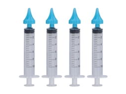 Primerox 4pcs Seringa de Remoção de Cera do Ouvido Universal para Crianças e Adultos 10ml
