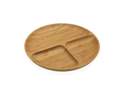 Bandeja de Aperitivos VERSA Bambu 25x2x25 cm