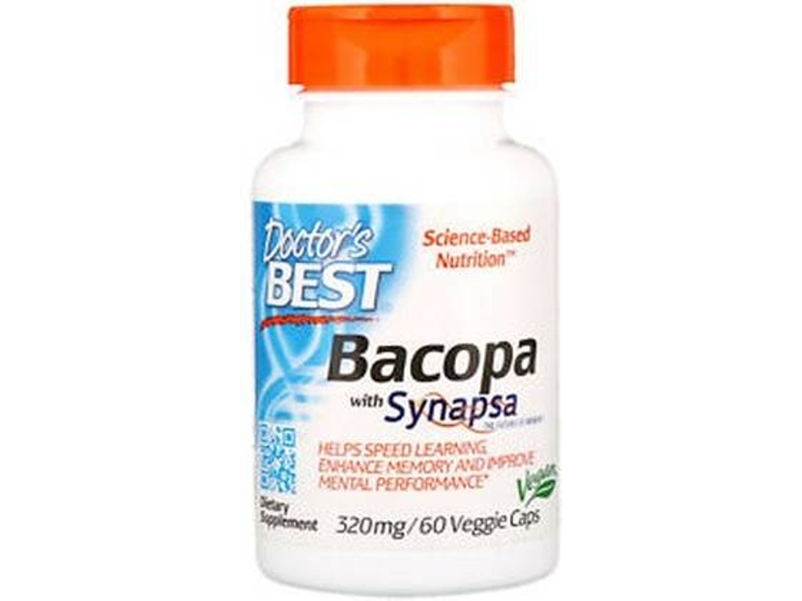 Suplemento Alimentar DOCTOR'S BEST Bacopa Com Synapsa (60 cápsulas vegetais)